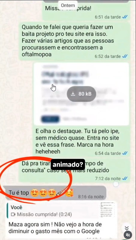 Capa do vídeo: “Missão cumprida”: o site do Dr. Bruno aparecendo no Google de graça